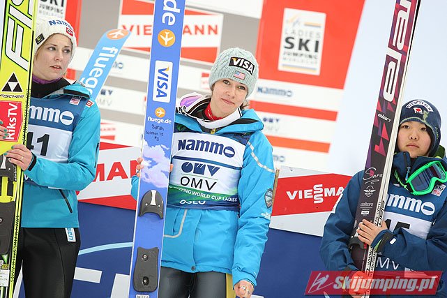 120 Anette Sagen, Sarah Hendrickson, Sara Takanashi